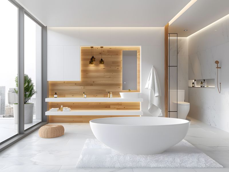 Luxurious Bathtub Installation